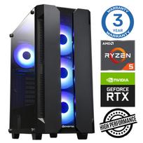 INTOP Ryzen 5 5600X 16GB 1TB SSD M.2 NVME+2TB RTX3050 6GB no-OS