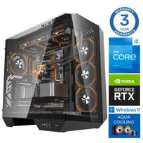 INTOP AQUA i5-14400F 64GB DDR5 1TB SSD M.2 NVME+2TB RTX5070Ti 16GB WIN11Pro