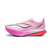 Li Ning Feidian 6 Challenger Low top Carbon Plate Casual Running Shoes Men's White Pink ARMW003-11 39.5