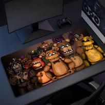 Fnaf F-FiveS-nights-At-Freddys Mouse Pad High Quality Natural Rubber Mouse Pad The Most Professional Washable Laptop Mouse Pad 30cmx60cm(11.8x23.6inch)