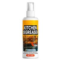 Heavy Duty Kitchen Cleaner Grill Spray, Heavy-Duty Grease Remover Cleaner, Effectively BBQ Spray Remove Stains Degreaser, for Grates Ovens Stovetops 50g