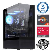 INTOP Ryzen 5 5600X 16GB 500SSD M.2 NVME+2TB RX580 8GB no-OS