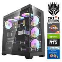 INTOP AQUA Ryzen 9 9900x 32GB DDR5 1TB SSD M.2 NVME+2TB RTX5080 16GB WIN11