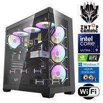 INTOP AQUA Ultra 9 285K 32GB DDR5 2TB SSD M.2 NVME+2TB RTX5080 16GB WiFi WIN11