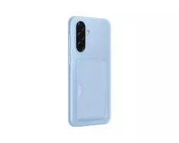 SAMSUNG EF-OA366TLE Card Slot book type phone case for Galaxy A36 5G (A366) blue