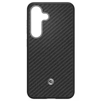 SAMSUNG Spigen Enzo Aramid phone case for Galaxy S25 (S931) black silver
