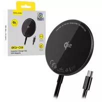 Blavec BQI-03 wireless charger | Qi 2 | MagSafe compatible | 15W | black