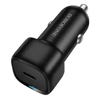 Borofone BZ34A Cloud car charger | 20W | PD, QC | USB-C | black