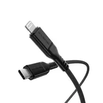Amazing Thing Tough Pro CLC120MTOBK data transfer and charging cable | USB-C to Lightning | PD | 30W | 1.2m | black