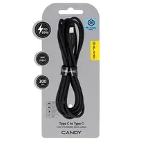 Blavec Candy CCA-CC3B30 data transfer and charging cable | USB-C to USB-C | PD | 60W | 3m | black