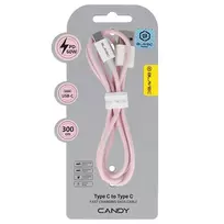 Blavec CCA-UC3P30 data transfer and charging cable | USB-A to USB-C | 60W | 3m | pink