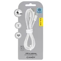 Blavec CCA-UL24W30 data transfer and charging cable | USB-A to Lightning | 12W | 3m | white