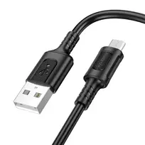 Borofone BX111 Feliz data transfer and charging cable | USB-A to Micro USB | 12W | 1m | black