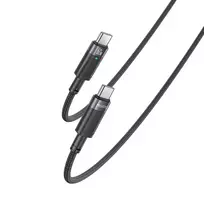Yesido CA160 data transfer and charging cable | USB-C to USB-C | PD | 60W | 1.2m | black