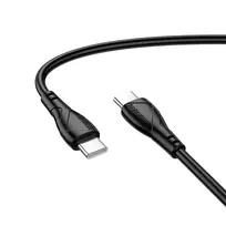 Borofone BX121 data transfer and charging cable | USB-C to USB-C | PD | 60W | 1m | black