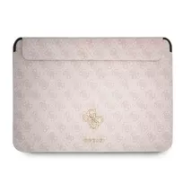 GUESS 4G Metal Logo laptop sleeve 13" pink