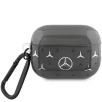 Mercedes MEAP28DPMGS AirPods Pro 2 (2022/2023) Cover Black Large Star Pattern