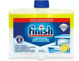 finish Trauku mazgājamās mašīnas tīrīšanas līdzeklis FINISH Lemon, 250ml