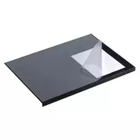 Durable Desk pad with film, size 65x50 cm, black