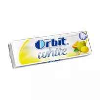 Orbit WHITE FRUIT chewing gum, 14 g