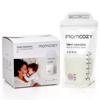 Momcozy MS005 Pieno laikymo maišeliai 120 vnt., Temperatūrai jautrūs, 170ml