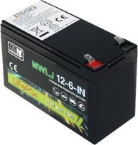 Mw Power Battery 12.8V/6Ah LiFePO4 MWLJ MW
