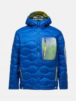 Peak Performance Kurtka puchowa męska PEAK PERFORMANCE M Helium Aop Utility Down Hood kolor niebieski - S