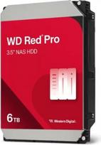 Western Digital HDD|WESTERN DIGITAL|Red Pro|6TB|SATA 3.0|256MB|7200 rpm|3,5"|WD6005FFBX