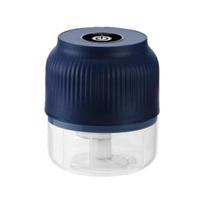 Elektrinis česnako smulkintuvas 150/300 ml Maisto smulkintuvas USB Mini Vaisių Daržovių Smulkintuvas Nešiojamas Mažas Maisto Procesorius 150ML mėlyna