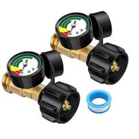 propane gas pressure gauge for heater and grill