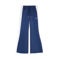PUMA Women's Retro Spliced Wide-Leg Flare Casual Pants M