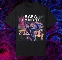 Sara Landry Marškinėliai DJ Marškinėliai Unisex Marškinėliai S įvairiaspalvis