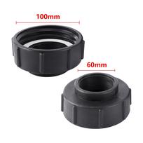 S100 to S60 IBC Connector BSP Fine Thread Drain Adapter Tank Adapter, IBC Tote Adapter Pipe Hose Adapter Garden Water Connection
