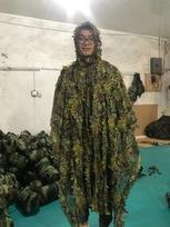 3D Leaf Ghillie Suit Camouflage Uniform One Size žalia