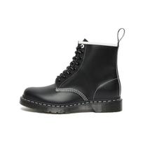 Dr. Martens Dr.Martens 1460 Contrast Stitch Leather Lace Up Boots 'Black Smooth Leather' Unisex 27303001 EU 37