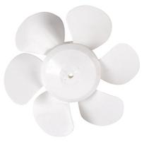 Pakeičiami balti ventiliatoriaus sparneliai vonios stogo vėdinimui ir gartraukiams, 6 col./8 col./10 col./12 col. 8 inches