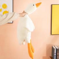 50-190Cm Large Brown Hug Stuffed Animals Duck Kawaii 7 Colors Giant Goose Plush Toys Sleeping Pillow Big Christmas Gift For Kids 50cm