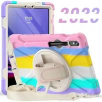 For Samsung Galaxy Tab S10FE S9FE 10.9' A9/A9+A11+ 11'S6 Lite S7 S8 S9 S10 Plus 12.4' Kids Stand Kickstand Handle Shockproof Cas Wrong model