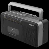 Philips Retro Nešiojamas kasetinis grotuvas/įrašytuvas su USB (CN versija)