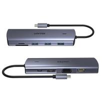 UNITEK 9-in-1 USB-C Hub, HDMI, VGA, SD, RJ45, PD, USHUNID1113A