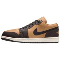 Air Jordan 1 Low SE Flax Baroque Brown Vyriški sportbačiai Vintage-Coral Black HQ3603-201 44