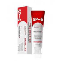 SP-6 Probiotinė balinanti dantų pasta: Giliai valo, pašalina nikotino dėmes, gaivina kvapą, apsaugo dantenas, 140 g red