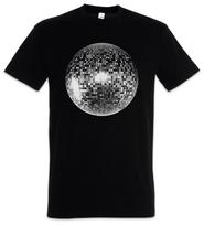 Disco Light I Men's T-Shirt Mens Womens Tees Top Oldies Music Music Dance Mirror Ball Starlight 4XL gray