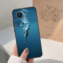 Ocean Whale Shark Waves For Honor Magic 8 7 6 5 Pro Case For Honor X9d X9c X9b X9a X8c X8b Win 200 400 50 70 90 Lite Honor Magic6 Pro blue