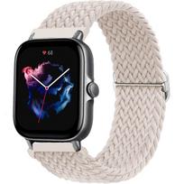 Braided Solo loop band For Amazfit bip 6 5 GTS/4/2/2e/3/GTS2 Mini/20mm 22mm watch bracelet correa Amazfit GTR/4/2/3/47/Pro strap 20mm watch strap žvaigždė