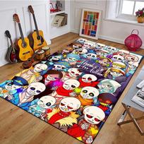 U-Undertale Pattern Rug for Living Room Area Carpet Bathroom Mat Creative Doormat Bedroom Mat Home Decor Outdoor Rug 60cm x 90cm