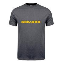 Sea-Doo T Shirts Short Sleeve Cotton Sea Doo Seadoo Moto T-Shirt Mans Tshirt Tops Tees LH-079 XXL