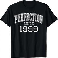 Perfection since 1999 Vintage Style Born in 1999 Birthday T-Shirt S juoda