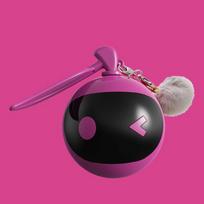 USB Smart Electric Cat Sounding Touch Activated Automatic Moving Ball Plastic Multi-mode Rechargeable Cat Entertainment rožinė raudona spalva
