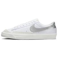 Nike Blazer Low '77 Women White Metallic Silver Casual Sneakers DC4769-113 EU 35.5